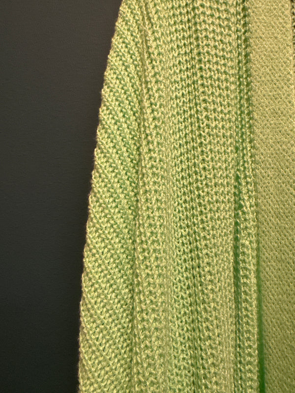 Cardigan verde mela