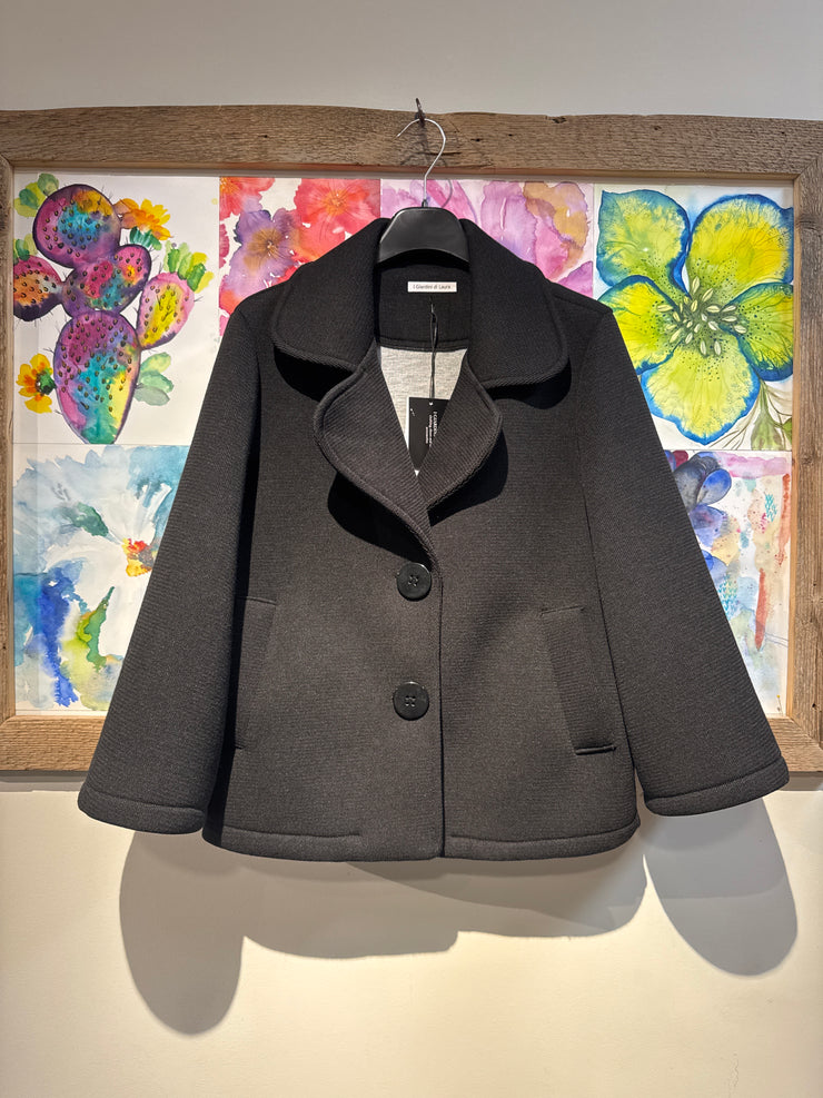 Giacca neoprene nero