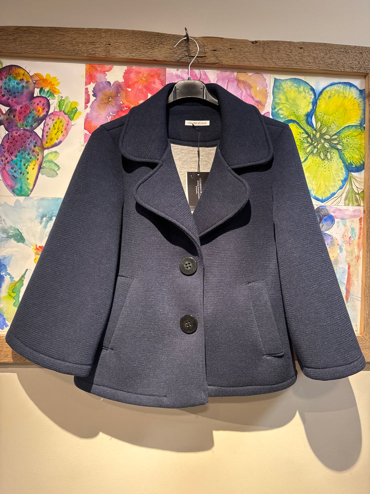Giacca neoprene blu