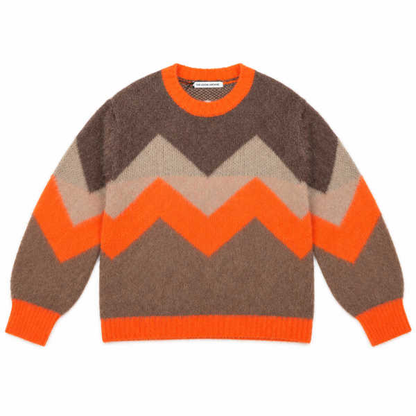 MAGLIA CHEVRON GIROCOLLO – THE LOOM ARCHIVE