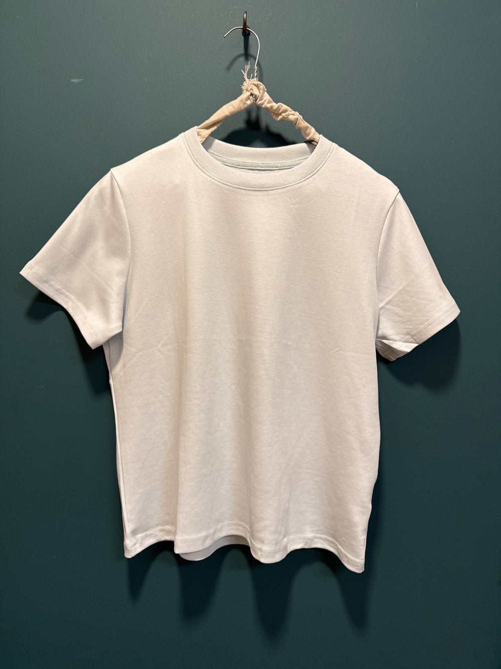 T-shirt super azzurro pastello