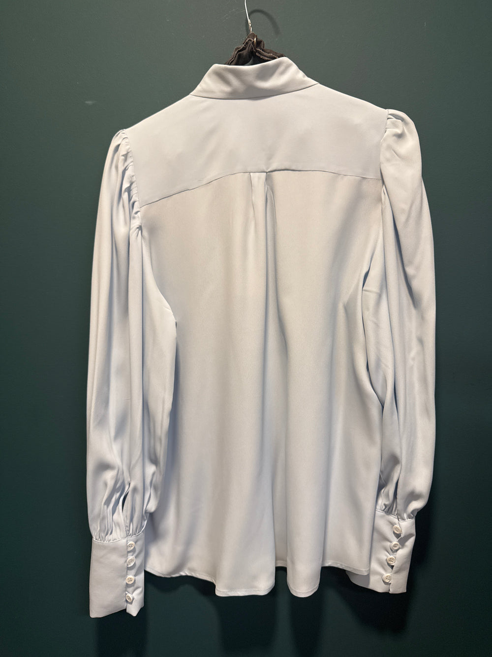 Camicia seta azzurro
