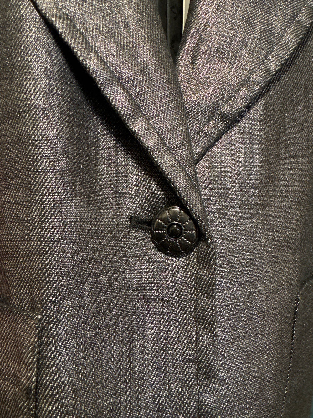 GILET BOBBY denim silver Japan shaft