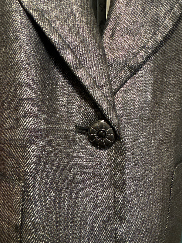 GILET BOBBY denim silver Japan shaft