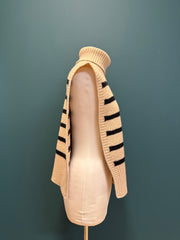 Davantino Sissiottostyle beige con righe nere