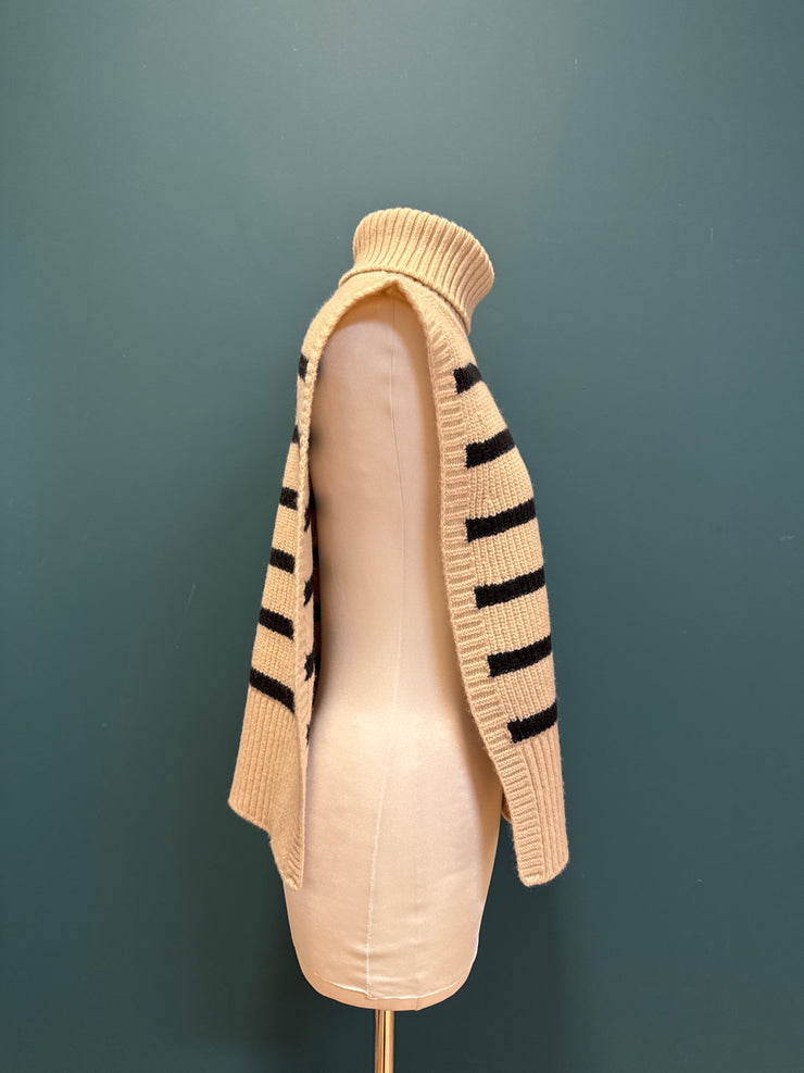Davantino Sissiottostyle beige con righe nere