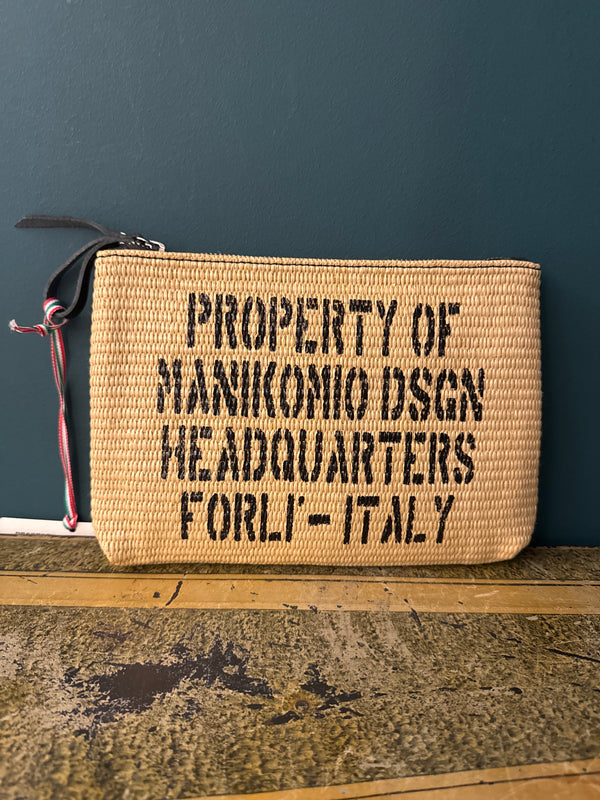 Clutch CAPRI manikomio dsgn paglia
