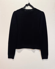 Maglia girocollo nero