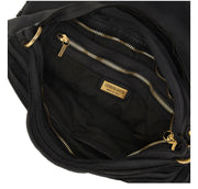 Borsa a spalla maxi Ada pelle nero