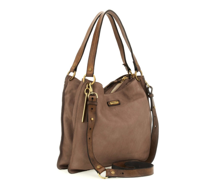 Borsa shopping piccola Clara taupe