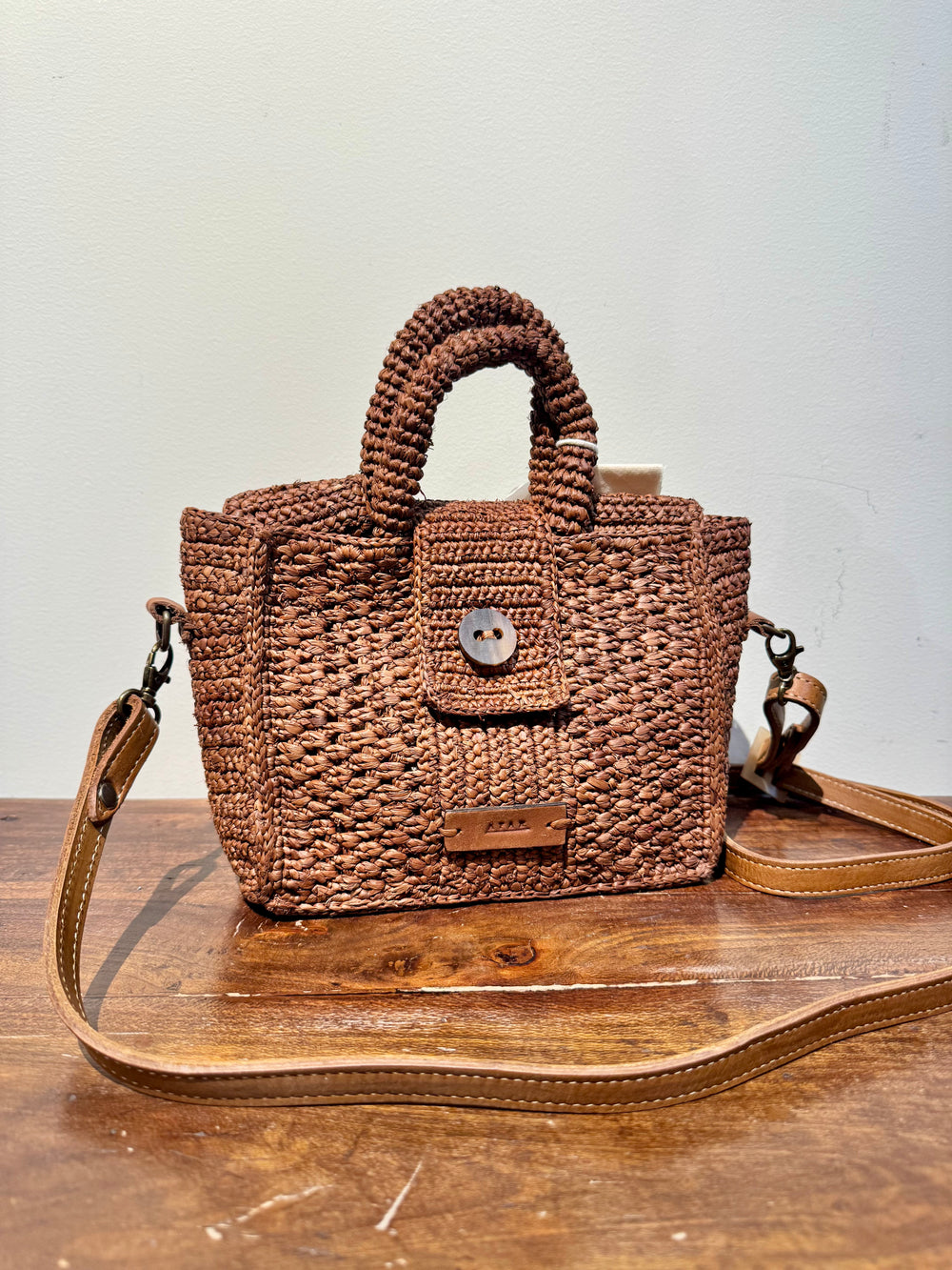 Borsa in rafia GRACE RUM