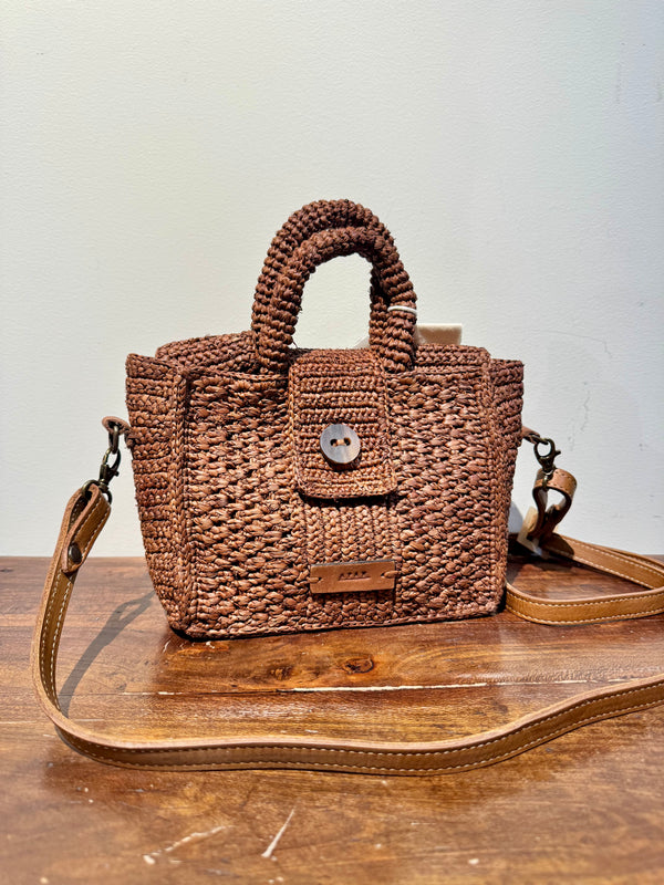 Borsa in rafia GRACE RUM