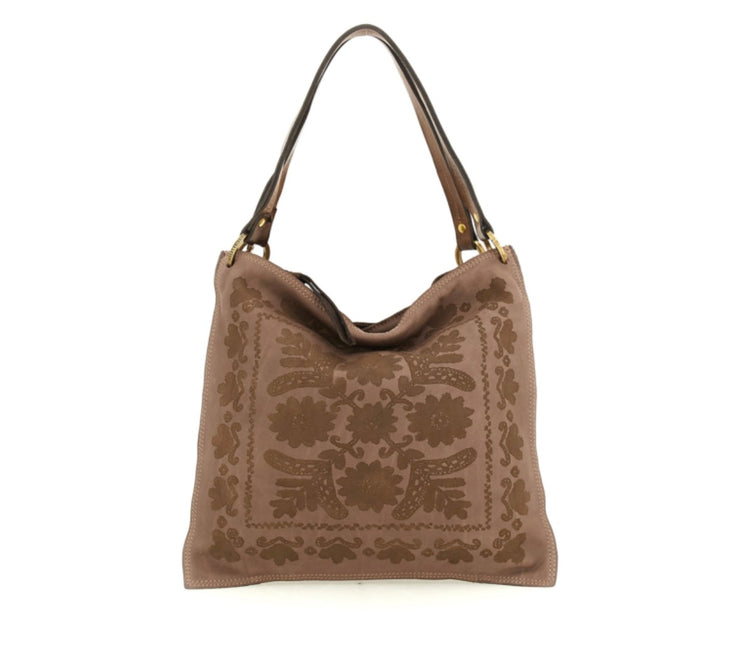 Borsa shopping piccola Clara taupe