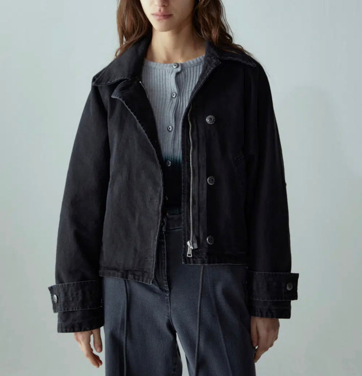 JACKET BOBO DENIM BLACK COMFORT shaft
