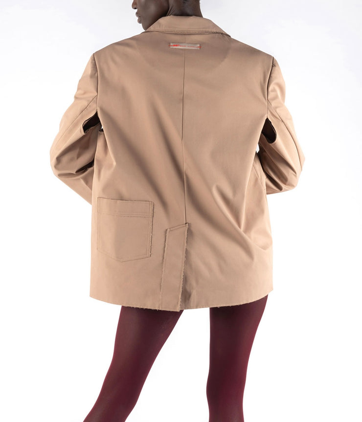 BLAZER IN TESSUTO ACCOPPIATO - CACHI