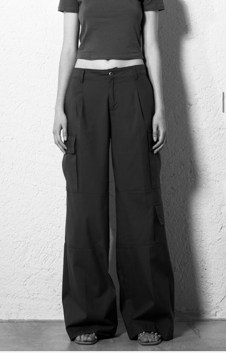 Pantalone cargo Chloe lichen