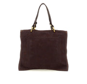 Borsa shopping piccola Clara testa moro in pelle
