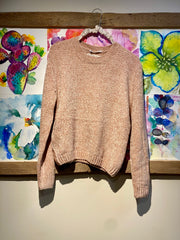 Maglia basica ciniglia nude