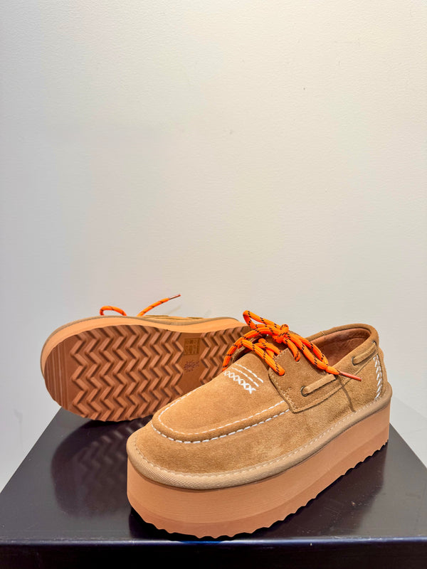 Scarpa Mocassino camel de Siena