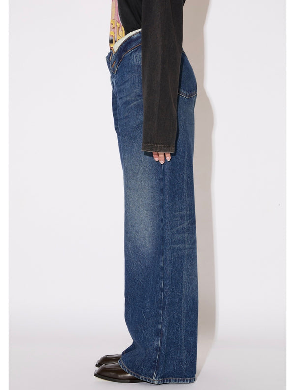 JEANS ROLL UP – AMISH medio scuro