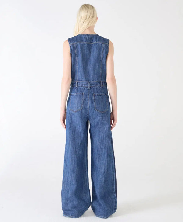 TUTA FIVE SMOCKING WIDE LEG JAPAN DENIM shaft