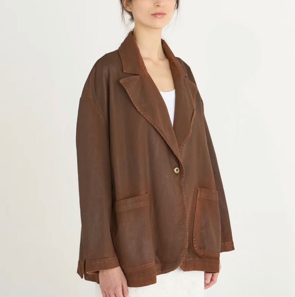 BLAZER OVER DRILL STRETCH shaft bruciato