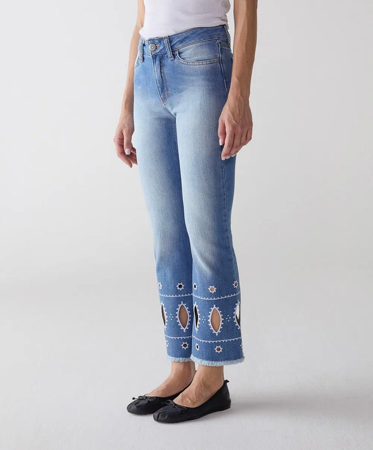 JEANS PINOCC SISSY CROPPED DENIM