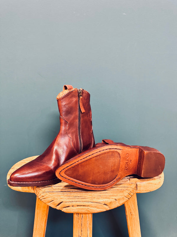 Texano tamponato wash marsala