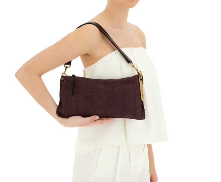 Pochette laserata testa moro