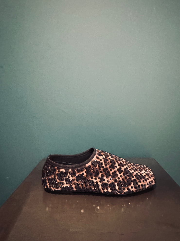 Ballerina strass animalier
