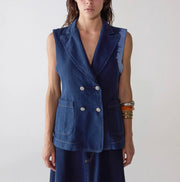 GILET BLAZER JAPAN DENIM