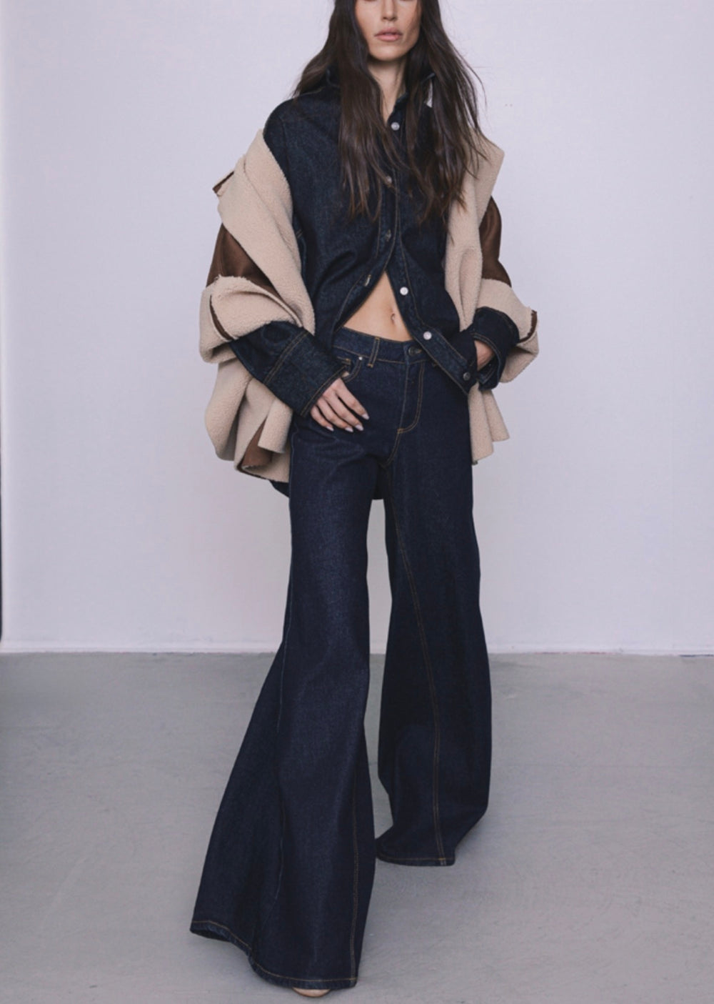 Jeans  EOS  in denim scuro GOD SAVE DENIM