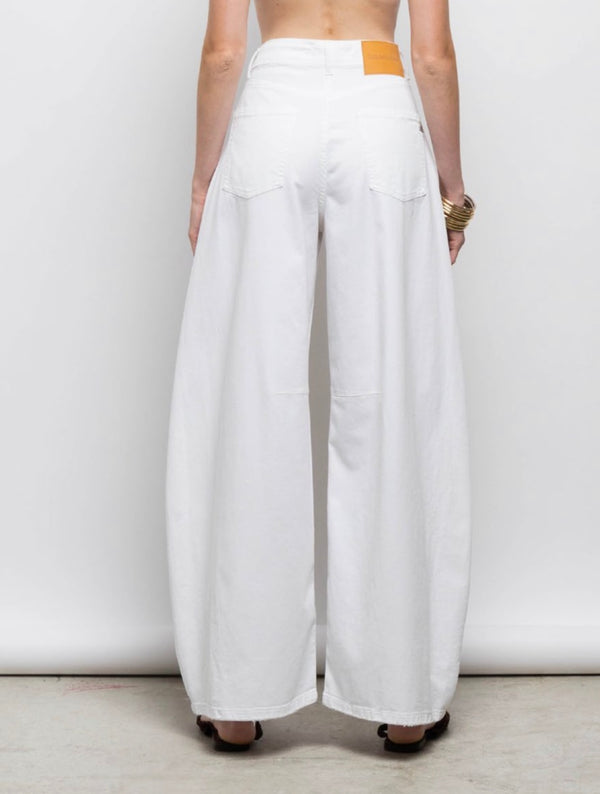 Jeans bianco ballons iride GOD SAVE DENIM
