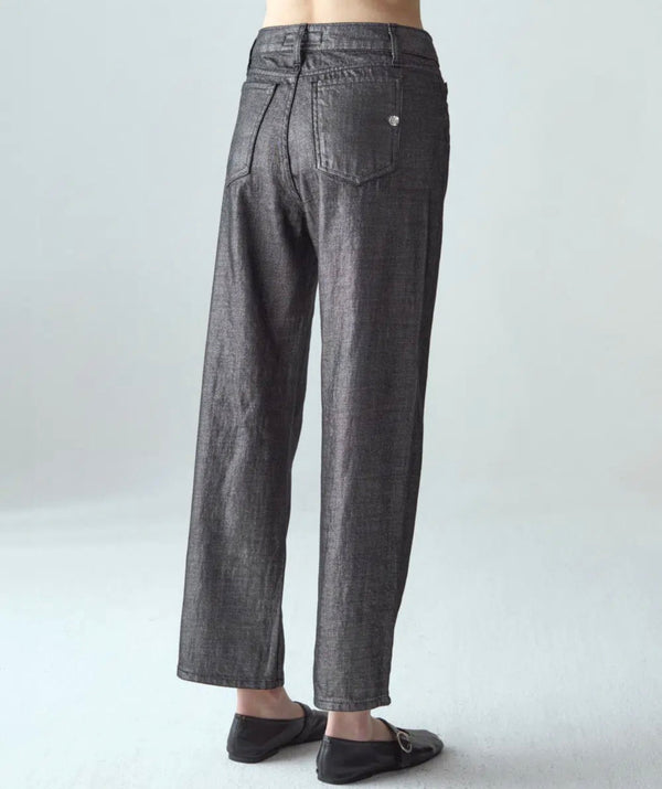 JEANS SOPHIE CROPPED SILVER JAPAN shaft