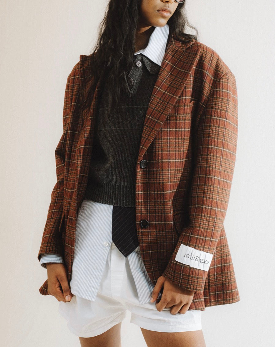 BLAZER OVER IN LANA A QUADRI Amish