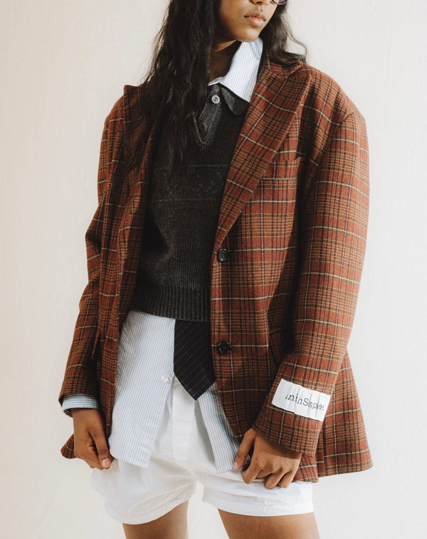 BLAZER OVER IN LANA A QUADRI Amish