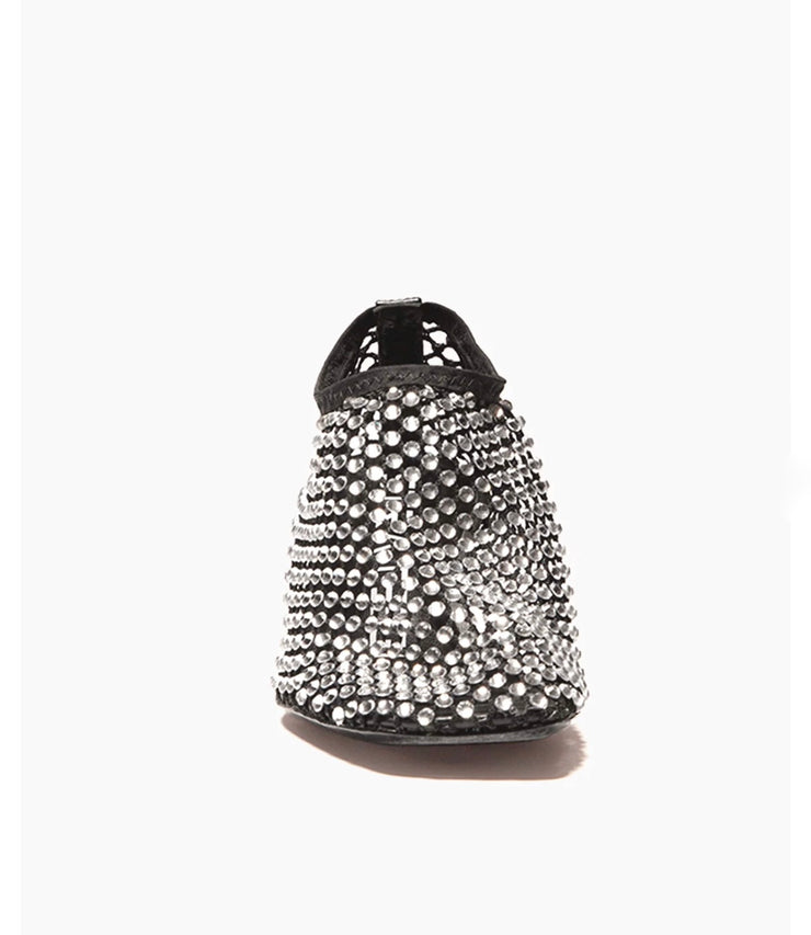 Jewels Scarpa Nera Cry All Over Strass