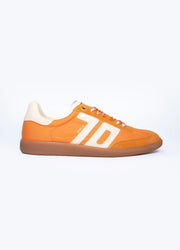 Sneakers suede Orange milk croc