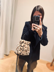 Borsa secchiello Ecopelliccia maculata