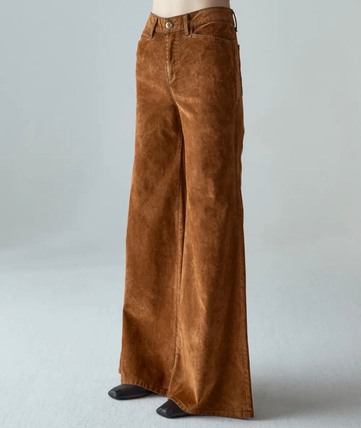 EANS BILLY BOOTCUT DENIM SUEDE shaft