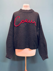 Maglia cuore nero