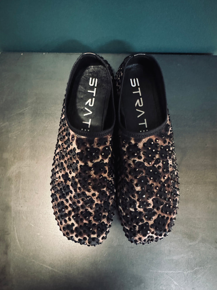 Ballerina strass animalier
