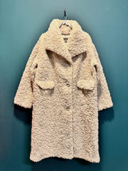 Cappotto teddy burro