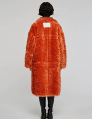CAPPOTTO LUNGO REVERSIBILE ARANCIONE OOF WEAR