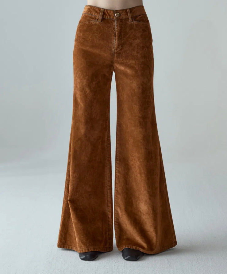 EANS BILLY BOOTCUT DENIM SUEDE shaft