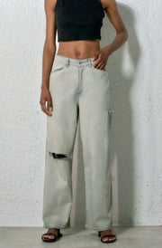 Jeans golden con rotture