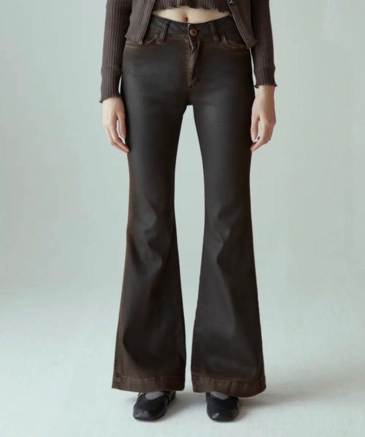 PANTALONE LOLA BOOTCUT DRILL STRETCH shaft