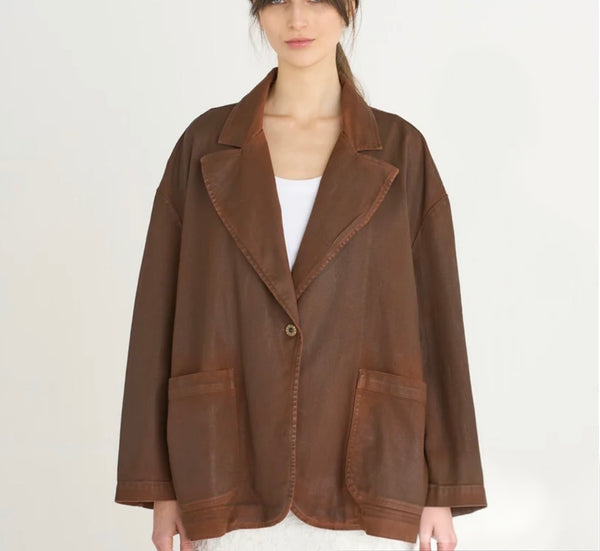 BLAZER OVER DRILL STRETCH shaft bruciato