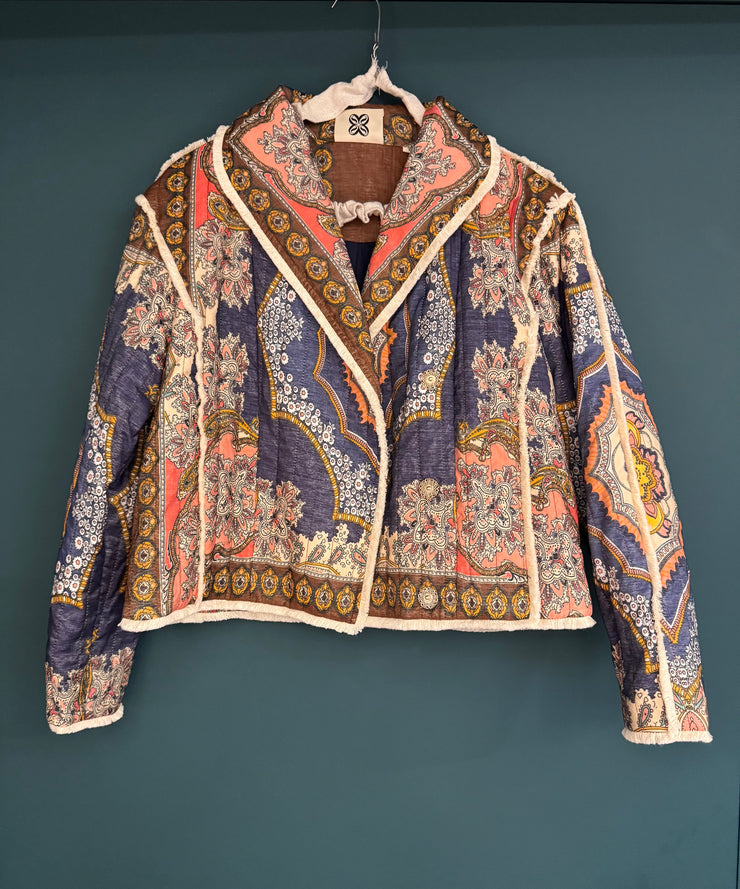 Giacca fantasia coutry chic
