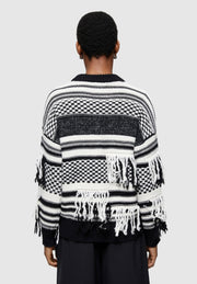 Maglia frange nero oof wear
